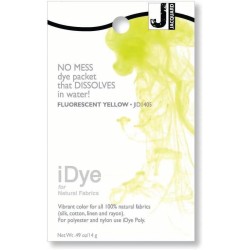 Jacquard iDye for Natural Fabrics .49 Oz - Flourescent Yellow Jacquard iDye for Natural Fabrics .49 Oz - Flourescent Yellow