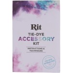 Rit Tie-Dye Accessory Kit for Clothing, Décor, and Crafts – Kit with Color Fixative