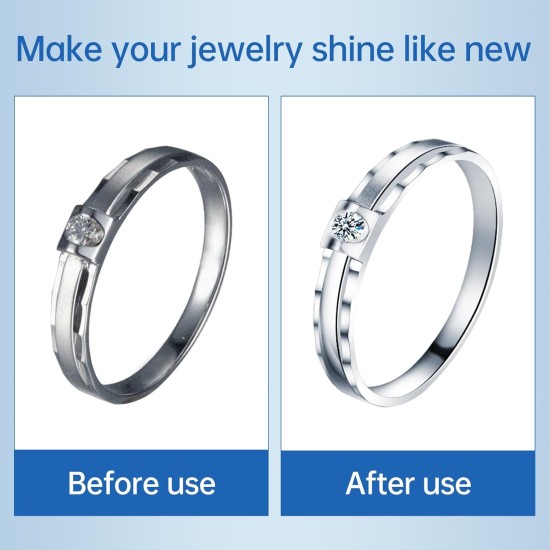 CLWBO 4PCS Silver Polish Cloth 10”×12”, Jewelry Polishing Cloth for Gold Silver Platinum, Reusable, Polishing Cloth for Jewelry & Silverware, Effective Silver Polish to Clean & Shine Jewelry CLWBO 4PCS Silver Polish Cloth 10”×12”, Jewelry Polishing Cloth for Gold Silver Platinum, Reusable, Polishing Cloth for Jewelry & Silverware, Effective Silver Polish to Clean & Shine Jewelry