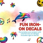 YDI Tie Dye Kit,12 Pre-Filled Bottles, Non-Toxic Permanent Fabric Dye, DIY Art & Crafts Activity, Tie Dye Party for Kids & Groups, Easy Clean Up