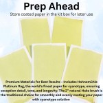 Jacquard Cyanotype Kit – Sun Printing Kit for Fabric, Paper and More, Complete Cyanotype Kit with Pre-Measured Cyanotype Chemicals, Easy-to-Use, Includes All You Need to Create Sun Prints Jacquard Cyanotype Kit – Sun Printing Kit for Fabric, Paper and More, Complete Cyanotype Kit with Pre-Measured Cyanotype Chemicals, Easy-to-Use, Includes All You Need to Create Sun Prints