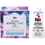 Rit Tie-Dye Accessory Kit for Clothing, Décor, and Crafts – Kit with Color Fixative
