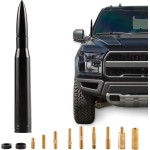 BJSIA Universal Car Antenna Replacement Compatible with Ford, Dodge, Chevrolet, GMC, Jeep, Toyota Truck Replacement Antenna - Made of Rugged Billet and Aluminum, Black, Car Accessories BJSIA Universal Car Antenna Replacement Compatible with Ford, Dodge, Chevrolet, GMC, Jeep, Toyota Truck Replacement Antenna - Made of Rugged Billet and Aluminum, Black, Car Accessories