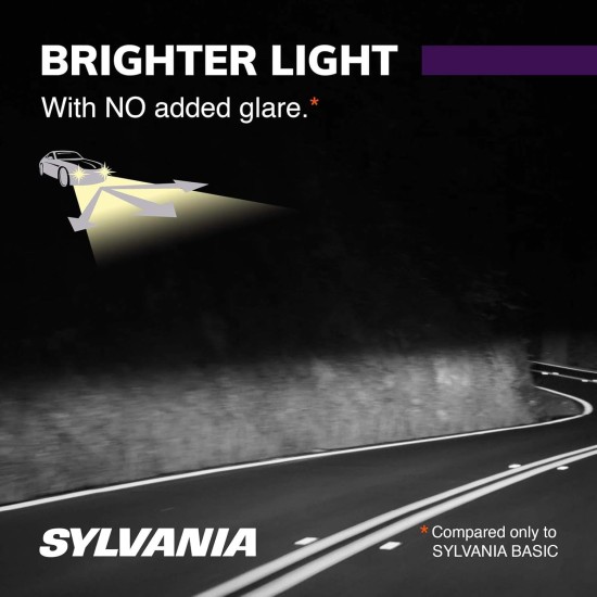 SYLVANIA - 9005 XtraVision Halogen Headlight Bulb - High-Performance Car Headlight - Halogen Light with No Glare - for Automotive - 2 Bulbs SYLVANIA - 9005 XtraVision Halogen Headlight Bulb - High-Performance Car Headlight - Halogen Light with No Glare - for Automotive - 2 Bulbs