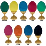 Set of 40 Powder Batik Dyes for Pysanky Easter Eggs Decorating