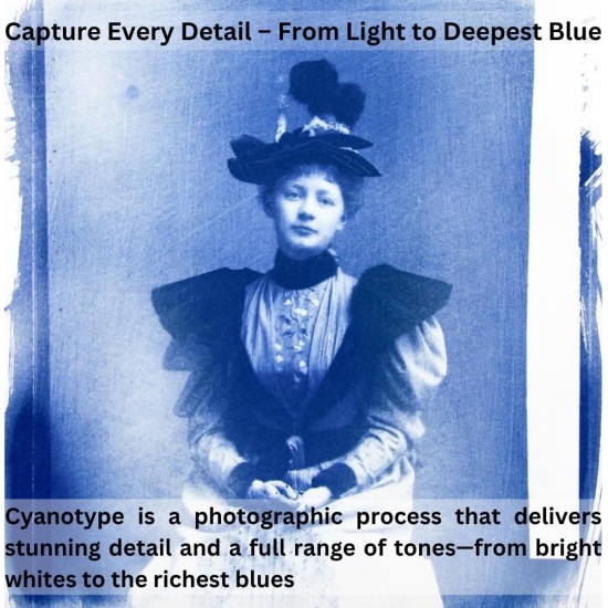 Jacquard Cyanotype Kit – Sun Printing Kit for Fabric, Paper and More, Complete Cyanotype Kit with Pre-Measured Cyanotype Chemicals, Easy-to-Use, Includes All You Need to Create Sun Prints Jacquard Cyanotype Kit – Sun Printing Kit for Fabric, Paper and More, Complete Cyanotype Kit with Pre-Measured Cyanotype Chemicals, Easy-to-Use, Includes All You Need to Create Sun Prints