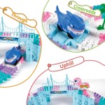 Car Toys for Kid 4-6, 194 PCS Race Car Track for Kids Ages 4-8, Monster Truck 2+ Year Old Birthday Gift Toddler Cars Toy for 3+ Year Old Girl Boy