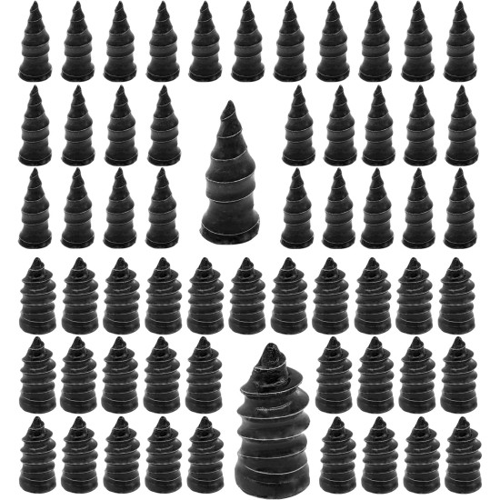 60PCS Tire Repair Rubber Nail, Vacuum Tire Repair Kits Spiral Rubber Nails, Tire Screw Plug Fast Tool Self Service Tire Repair Nail for car, Motorcycle, Truck, Tractor Tire Puncture Repair 60PCS Tire Repair Rubber Nail, Vacuum Tire Repair Kits Spiral Rubber Nails, Tire Screw Plug Fast Tool Self Service Tire Repair Nail for car, Motorcycle, Truck, Tractor Tire Puncture Repair