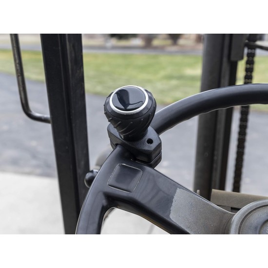 Deluxe Steering Wheel Power Handle Spinner Knob - Universal Steering Wheel Fit for Cars, Trucks, Tractors, Mowers, Forklifts, etc Deluxe Steering Wheel Power Handle Spinner Knob - Universal Steering Wheel Fit for Cars, Trucks, Tractors, Mowers, Forklifts, etc
