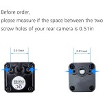 Pixelman Universal Car Rear View Camera License Plate Bracket, Upgraded Full Stainless Steel Backup Camera Mount, Dash Cam Mirror Accessory, Only Installation Holder