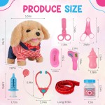 Toddler Toy 10 Pcs Interactive Retriever Robot Dog Toy - Walking & Stuffed Puppy with Stethoscope for Vet Role Play, Educational Toddler Gifts for 3 Year Old Girl Toddler Toy 10 Pcs Interactive Retriever Robot Dog Toy - Walking & Stuffed Puppy with Stethoscope for Vet Role Play, Educational Toddler Gifts for 3 Year Old Girl
