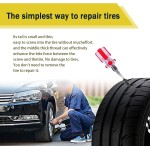 60PCS Tire Repair Rubber Nail, Vacuum Tire Repair Kits Spiral Rubber Nails, Tire Screw Plug Fast Tool Self Service Tire Repair Nail for car, Motorcycle, Truck, Tractor Tire Puncture Repair 60PCS Tire Repair Rubber Nail, Vacuum Tire Repair Kits Spiral Rubber Nails, Tire Screw Plug Fast Tool Self Service Tire Repair Nail for car, Motorcycle, Truck, Tractor Tire Puncture Repair