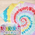 Tulip One-Step Tie-Dye Kit Summer Splash Set, Easy for Beginner Skill Levels, 8 Easy Squeeze, Pre-Filled Bottles, Swim Party Vibrant Colors