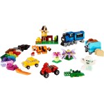 LEGO Classic Medium Creative Brick Box 10696 Building Toy Set - Featuring Storage, Includes Train, Car, and a Tiger Figure, and Playset for Kids, Boys, and Girls Ages 4-99