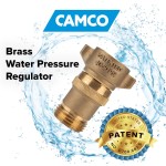 Camco Brass Marine/RV Water Pressure Regulator – Protects RV Kitchen Small Appliances, Plumbing & Hoses – Reduces RV Water Pressure to Safe & Consistent 40-50 PSI – Drinking Water Safe (40055) Camco Brass Marine/RV Water Pressure Regulator – Protects RV Kitchen Small Appliances, Plumbing & Hoses – Reduces RV Water Pressure to Safe & Consistent 40-50 PSI – Drinking Water Safe (40055)
