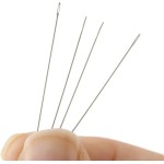 The Beadsmith English Beading Needles, Size 10, 4 Needles per Card, Made in England, Use for Loom Weaving Beadwork, Off-Loom Stitching and Jewelry Making with Seed Beads