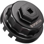 Spurtar Oil Filter Wrench for Toyota Cap Style Oil Filter Removal Tool 64mm for Lexus, Camry, 4 Runner, RAV4, Tundra, Tacoma, Highlander, Sienna, Sequoia, Avaion, Venza 2.5-5.7L Engine