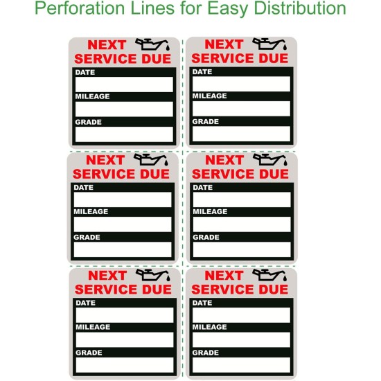 Oil Change Stickers Static Cling, 120pcs 2x2 Inches Oil Change Reminder Sticker for Windshield with No Residue, Clear Next Service Due Labels for Car Auto Vehicle Window Oil Change Stickers Static Cling, 120pcs 2x2 Inches Oil Change Reminder Sticker for Windshield with No Residue, Clear Next Service Due Labels for Car Auto Vehicle Window