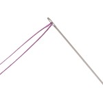 The Beadsmith English Beading Needles, Size 10, 4 Needles per Card, Made in England, Use for Loom Weaving Beadwork, Off-Loom Stitching and Jewelry Making with Seed Beads