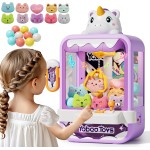 Claw Machine for Kids Girl, Vending Machines Toys for Girls 4 5 6 7 8, Unicorns Girls Toys Age 6-8, Arcades Game Party Toy Age 6-7,Ideas Easter Birthday Gifts for Girl 4 5 6 Year Old