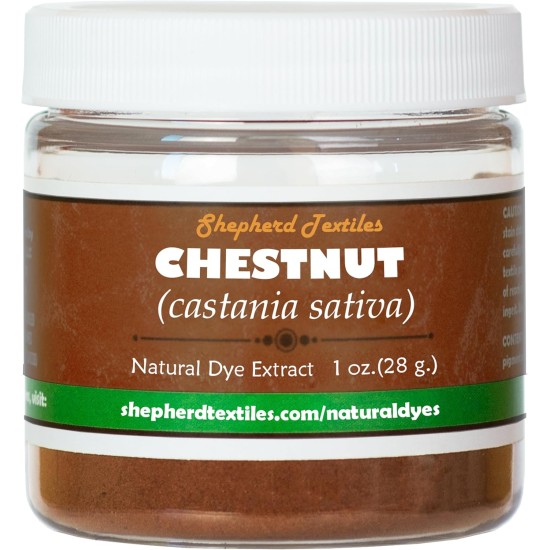 Chestnut Extract Natural Dye & Tannin, 1 oz. Chestnut Extract Natural Dye & Tannin, 1 oz.
