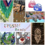 PH PandaHall 2160pcs 6mm Crystal Beads Bicone Bracelet Bead Faceted Acrylic Beads 24 Colors Rainbow Loose Craft Bead for Friendship Bracelet Necklace Earring Jewelry Making Flower Bag Decoration