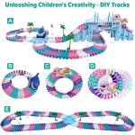 Car Toys for Kid 4-6, 194 PCS Race Car Track for Kids Ages 4-8, Monster Truck 2+ Year Old Birthday Gift Toddler Cars Toy for 3+ Year Old Girl Boy