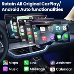Wireless CarPlay Adapter2026 Upgraded – Suitable for Apple iPhone & Android, with Compact Size, Plug-and-Play Convenience, and Fast, Stable Connection for CarPlay & Android Applications