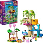LEGO Friends Cat Birthday Party & Tree House Building Toy - Pretend Play Building Blocks W/Cat Toys & 2 Minidolls - Creative Storytelling Kids Toy for Girls and Boys, 9+ - Birthday Gift Idea- 42666