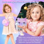 Jenria Unicorn Gifts for Girls, Easter Baskets for Kids, Birthday Gifts for Girls Age 3 4 5 6 7 8 9 10 Years Old Girl, Gift Ideas, Girls Toys Age 6-8, Unicorn Toys for Daughter, Niece