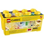 LEGO Classic Medium Creative Brick Box 10696 Building Toy Set - Featuring Storage, Includes Train, Car, and a Tiger Figure, and Playset for Kids, Boys, and Girls Ages 4-99