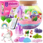 JOYEEMAX Unicorn Light-Up Terrarium Kit for Kids - LED Night Light Birthday Gift for Girls Ages 4 5 6 7 8-12 Year Old - Unicorn Toys for Girls - DIY Arts and Crafts Kit for Kids JOYEEMAX Unicorn Light-Up Terrarium Kit for Kids - LED Night Light Birthday Gift for Girls Ages 4 5 6 7 8-12 Year Old - Unicorn Toys for Girls - DIY Arts and Crafts Kit for Kids