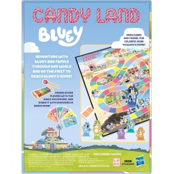 Hasbro Gaming Candy Land Bluey Edition Board Game | Ages 3 and Up | 2-6 Players | Play as Dad, Mum, Bluey, Bingo, Muffin, or Socks | Preschool Games | Kids Gifts (Amazon Exclusive)