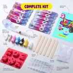 Taba Squishy Making Kit for Kids - Easter Gifts - Kids Crafts - 6 7 8 9 10 11 12 Year Old Girl Birthday Gift - Squishies Craft Kits - Arts and Crafts for Kid for 8-12 - Toys for Girls Ages 5-7