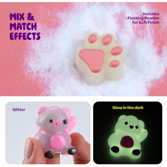 Taba Squishy Making Kit for Kids - Easter Gifts - Kids Crafts - 6 7 8 9 10 11 12 Year Old Girl Birthday Gift - Squishies Craft Kits - Arts and Crafts for Kid for 8-12 - Toys for Girls Ages 5-7