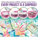 Tulip One-Step Tie-Dye Spin Art Kit, Fashion DIY with Fabric Dye, Fun Activity for All, Vibrant Classic Colors, Kids Age 8+