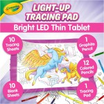 Crayola Light Up Tracing Pad Pink, Essential Easter Basket Stuffers, Best Birthday Gifts for Girls & Boys, 6, 7, 8 Year Olds, Kids Toys, Light Box Art Kit for Kids [Amazon Exclusive]
